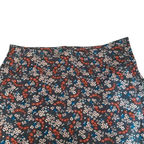Lingam Womens Reversible Adjustable Button Waist Boho Unique Skirt OS Spain - Picture 3 of 6
